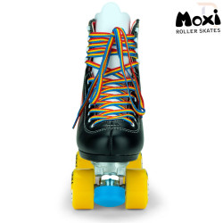 Moxi Rainbow Rider Quad Skates - Black