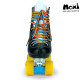 Moxi Rainbow Rider Quad Skates - Black