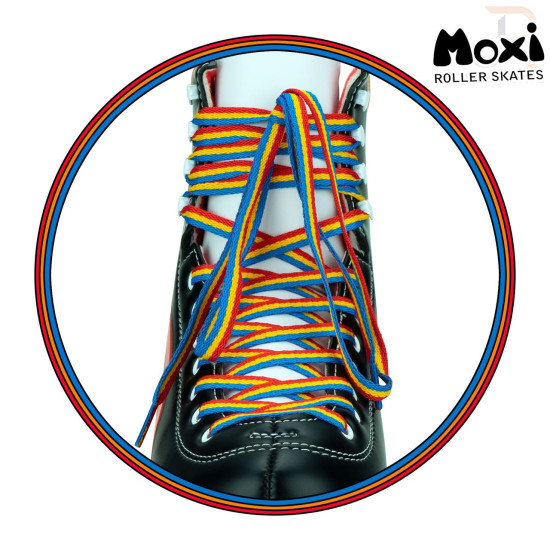 Moxi Rainbow Rider Laces 235cm 92"