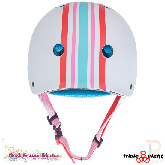 Triple 8 Cert SweatSaver Helmet - Moxi Stripey