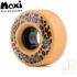 Moxi Trick Park Wheels Tan/Cream Leopard 55mm 97a (Pack of 4)