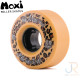 Moxi Trick Park Wheels Tan/Cream Leopard 55mm 97a (Pack of 4)