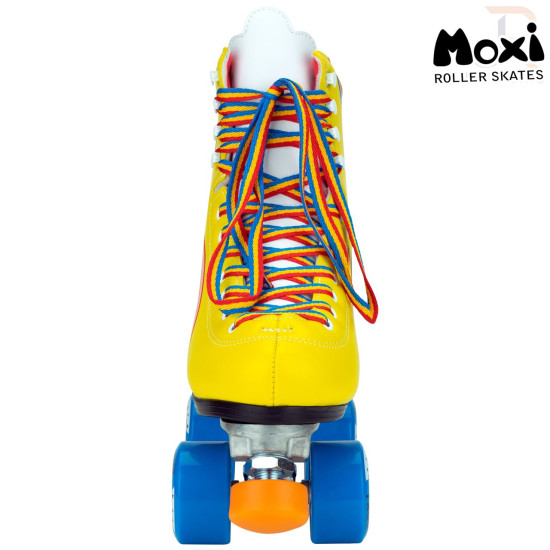 Moxi Rainbow Rider Quad Skates - Sunset Yellow