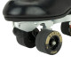 Radar Domino Indoor Dance Wheels Black/Gold  50mm 101A (Pack of 4)