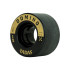 Radar Domino Indoor Dance Wheels Black/Gold  50mm 101A (Pack of 4)