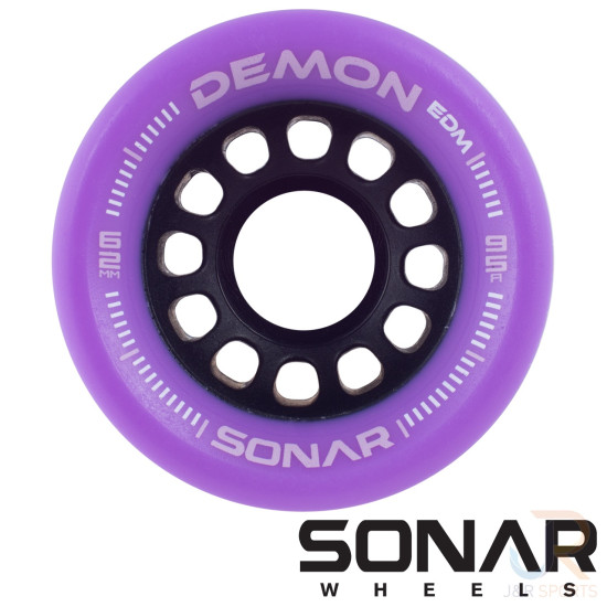 Radar Sonar Demon Wheels (Pack of 4) 95A