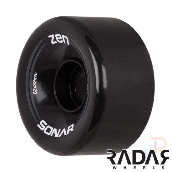 Radar Sonar Zen Outdoor Wheels 62mm 85A (Pack of 4)