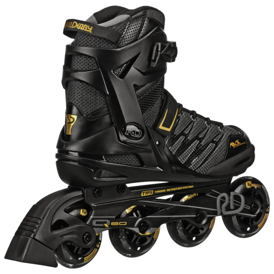 Roller Derby Aerio V2 Q-60 In Line Skates Black/Gold