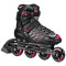 Roller Derby Aerio V2 Q-60 In Line Skates Black/Pink