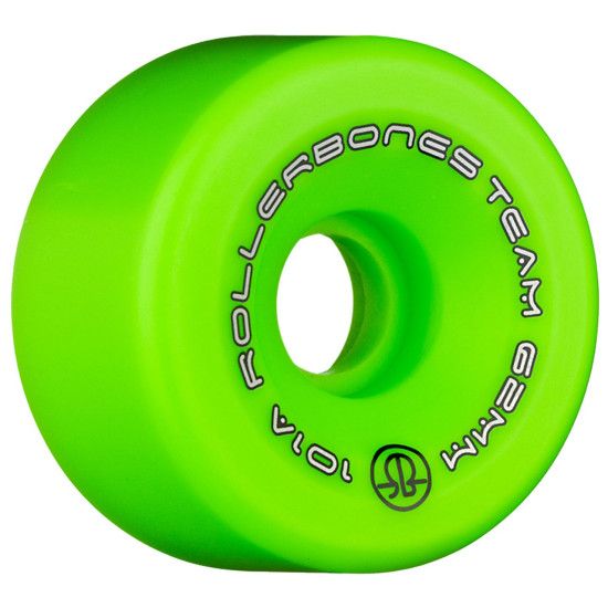 Rollerbones Quad Wheels Team Logo 62mm