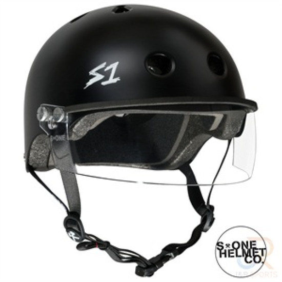 S1 Lifer Helmet with Visor - Black Matt
