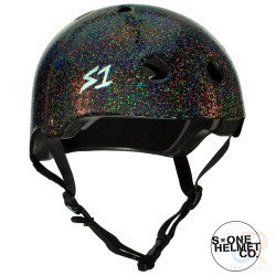 S1 Lifer Multi Impact Helmet - Black Gloss Glitter