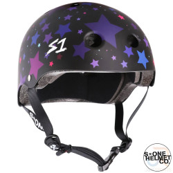 S1 Lifer Helmet Matt Black Stars