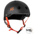 S1 Lifer Multi Impact Helmet - Black Matt Orange Strap