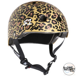 S1 Lifer Helmet Matt Tan Leopard Print 