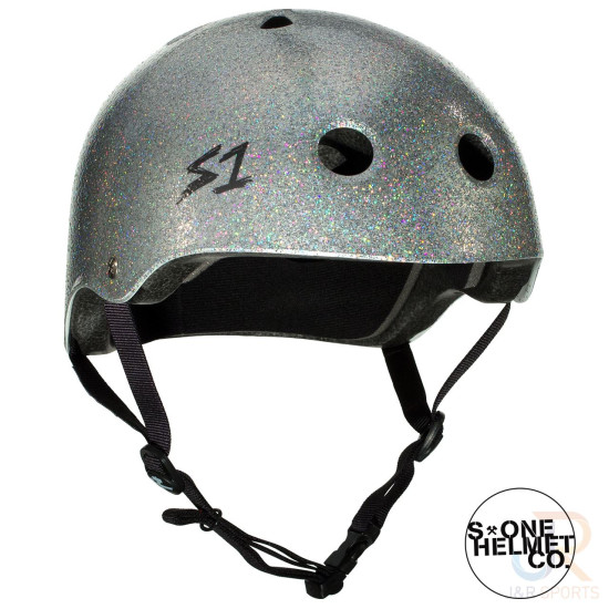 S1 Lifer Multi Impact Helmet - Silver Gloss Glitter