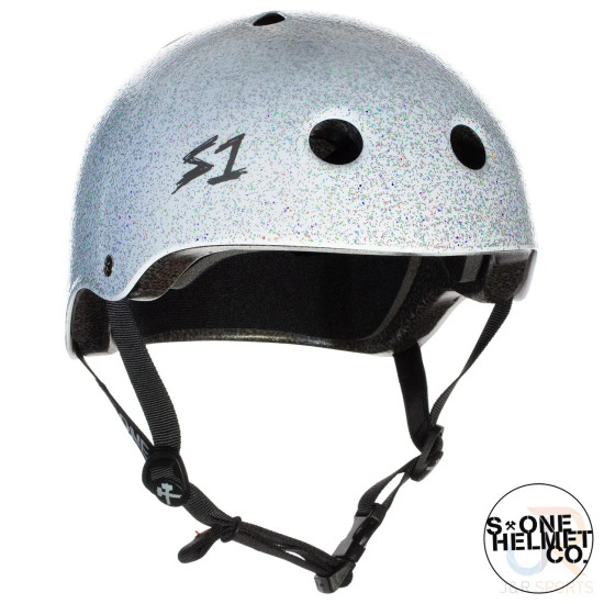 S1 Lifer Multi Impact Helmet - White Gloss Glitter