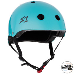 S1 Mini Lifer Multi Impact Kids Helmet - Lagoon Gloss