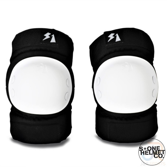 S1 Park Elbow Pads Black/White