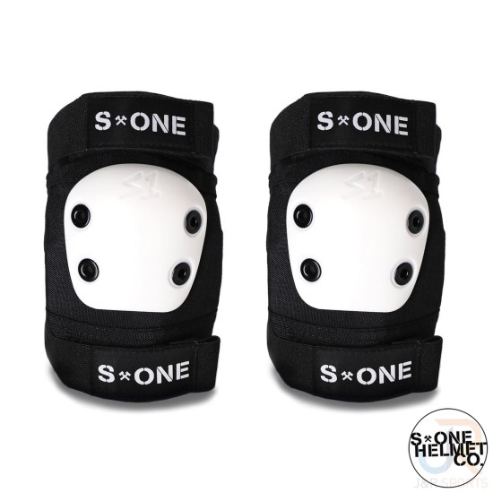 S1 Pro Elbow Pads Black/White