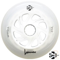 Luminous LED Light Up Inline Skate Wheels 110mm