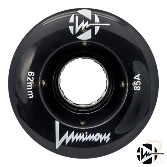 Luminous LED Light Up Quad Skate Wheels 62mm (Pack of 4)