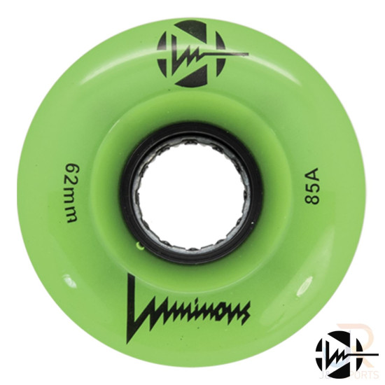 Luminous LED Light Up Quad Skate Wheels 62mm (Pack of 4)