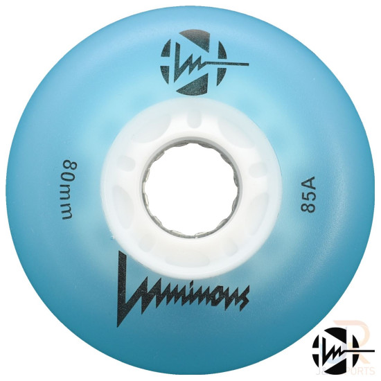 Luminous LED Light Up Inline Skate Wheels 80mm 