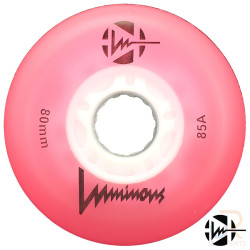 Luminous LED Light Up Inline Skate Wheels 80mm 