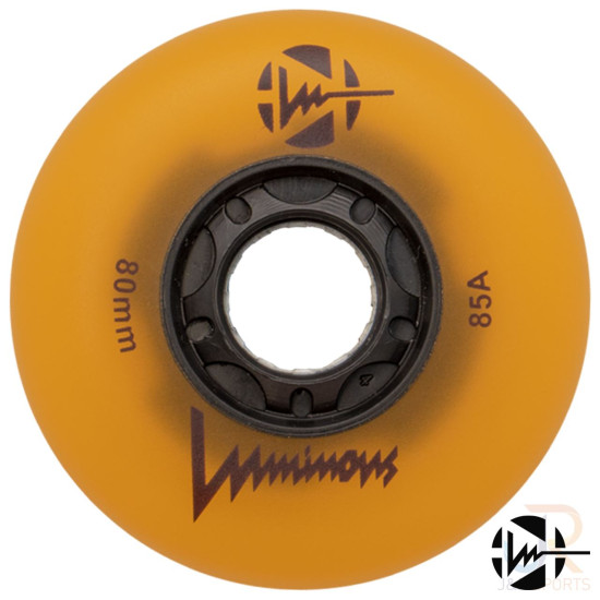 Luminous LED Light Up Inline Skate Wheels 80mm 
