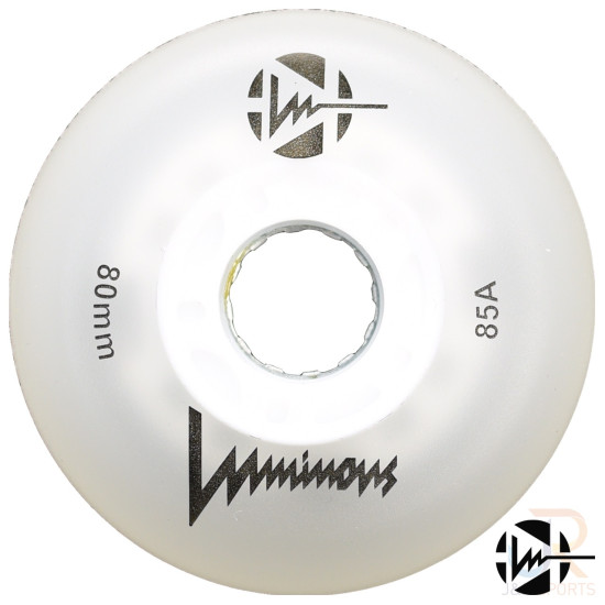 Luminous LED Light Up Inline Skate Wheels 80mm 