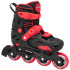 Seba STJ Junior Adjustable In-Line Skates - Black/Red