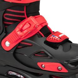 Seba STJ Junior Adjustable In-Line Skates - Black/Red