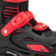Seba STJ Junior Adjustable In-Line Skates - Black/Red