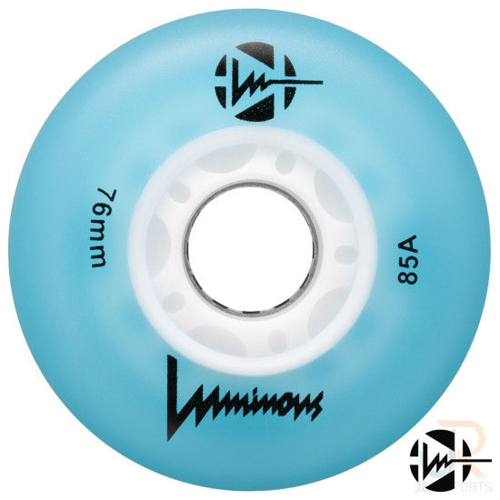Luminous LED Light Up Inline Skate Wheels 76mm 