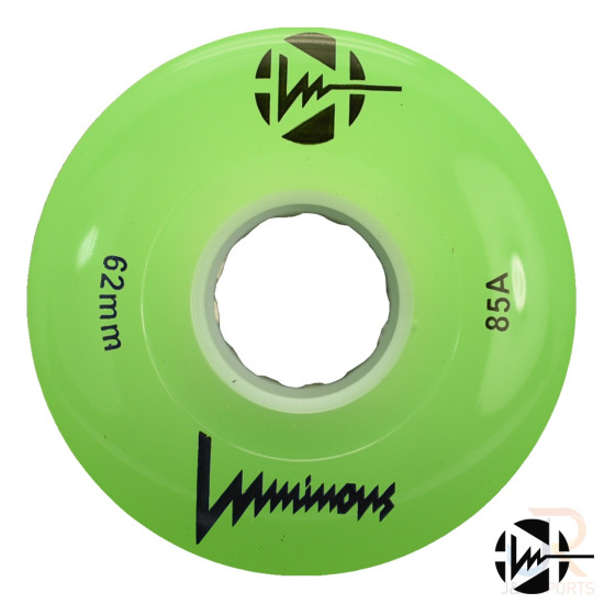 Luminous LED Light Up Quad Skate Wheels 62mm (Pack of 4)