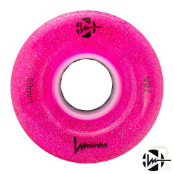 Luminous LED Light Up Quad Skate Wheels 58mm (Pack of 4)