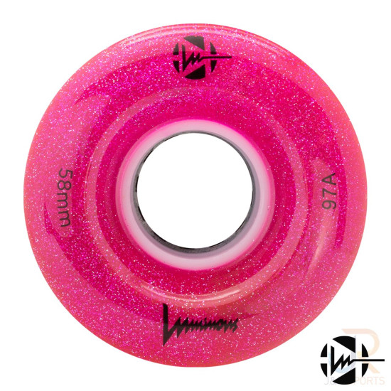 Luminous LED Light Up Quad Skate Wheels 58mm (Pack of 4)