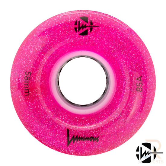 Luminous LED Light Up Quad Skate Wheels 58mm (Pack of 4)