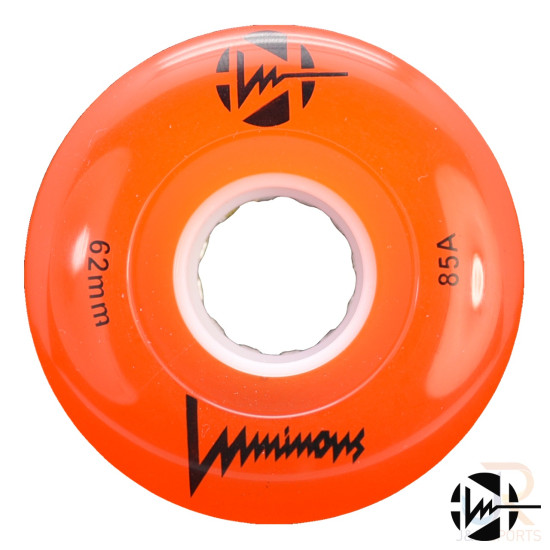 Luminous LED Light Up Quad Skate Wheels 62mm (Pack of 4)