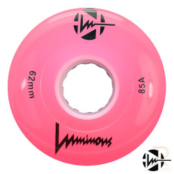 Luminous LED Light Up Quad Skate Wheels 62mm (Pack of 4)