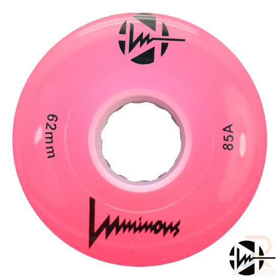 Luminous LED Light Up Quad Skate Wheels 62mm (Pack of 4)