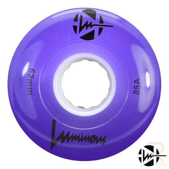 Luminous LED Light Up Quad Skate Wheels 62mm (Pack of 4)
