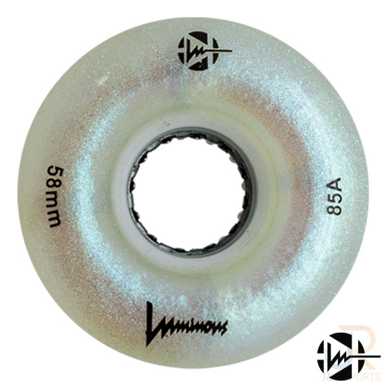 Luminous LED Light Up Quad Skate Wheels 58mm (Pack of 4)