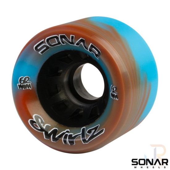 Radar Sonar Swirlz Wheels 95A (Pack of 4)