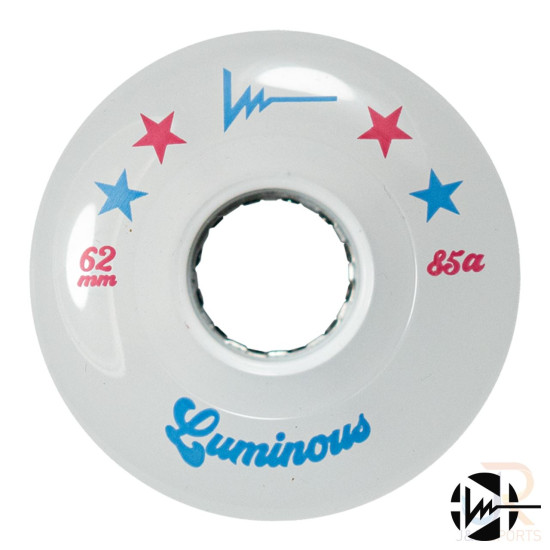 Luminous LED Light Up Quad Skate Wheels 62mm (Pack of 4)