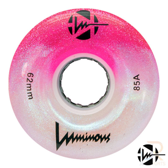 Luminous LED Light Up Quad Skate Wheels 62mm (Pack of 4)