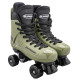 Supreme Turbo 33 Quad Roller Skates - Army Green with Sims Street Snakes