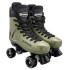 Supreme Turbo 33 Quad Roller Skates - Army Green with Ventro Wheels