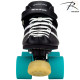 Riedell 265 Vendetta Derby Quad Skates Black Width B/AA